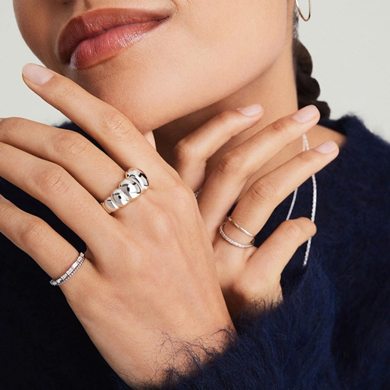 Sculpt Dome Ring