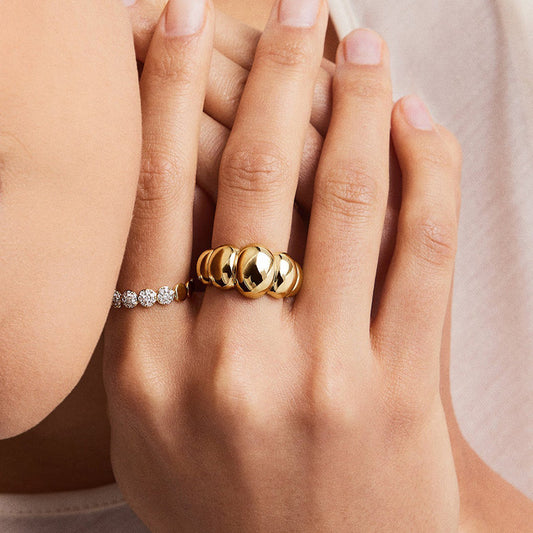 Sculpt Dome Ring